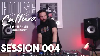 House Culture Session 004 | Peepin | London | Deep Tech House Live Mix