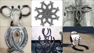 horseshoe welding project ideas metal working  art 2023