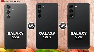 Galaxy S24 vs Galaxy S23 vs Galaxy S22 || Price ⚡ Full Comparison Video 🔥 Which one is Better?