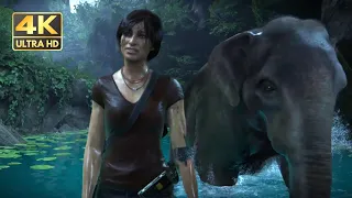 Uncharted Elephant Gameplay PS5 | Ultra High Realistic Graphics 4k Hdr 60fps