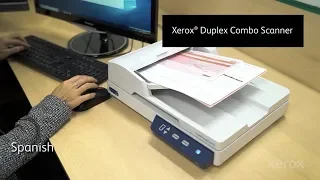 El Escáner Xerox Duplex Combo ofrece una Captura conveniente de documentación