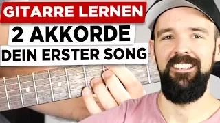 Gitarre lernen - 2 Akkorde für deinen ersten einfachen Song