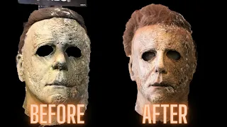 Michael Myers Halloween Ends Mask Rehaul Tutorial Trick or Treat Studios 2022