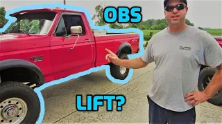 Will 35's or 315's Rub w/ stock wheels on an OBS F250 Powerstroke?