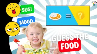 Guess the food by emoji challenge easy  | Food Quiz Game | Quiz Games Channel