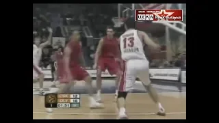 2007 CSKA (Moscow) - Olympiacos (Greece) 83-79 Men Euroleague Basketball, full match