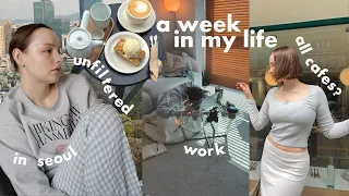 an unfiltered week in my life ☕️ 24 year old self-employed in Korea