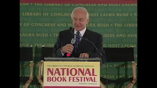 Moonwalker Buzz Aldrin at the 2005 National Book Festival