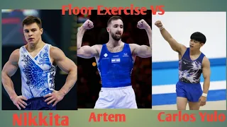 Who's The Best In [Floor Exercise] Yulo VS Nagorny VS Dolgopyat