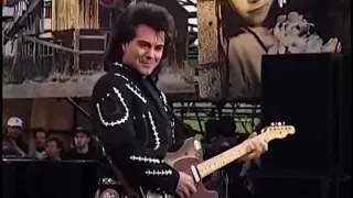 Marty Stuart plays killer B-bender Telecaster solo on "Get Back to the Country"