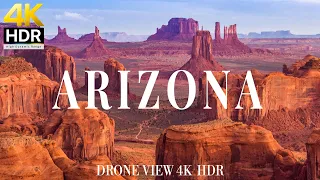 Arizona 4K drone view 🇺🇸 Flying Over Arizona | Relaxation film with calming music - 4k HDR