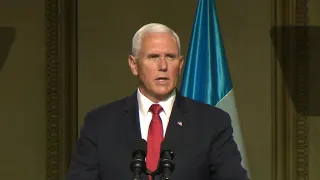 Vice President Mike Pence returns from Central America, where he doubled down on Trump's immigrat…