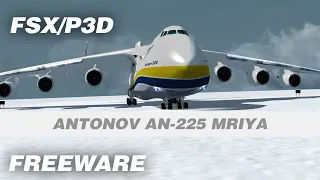 Antonov An-225 Mriya Complete Freeware Add-on for FSX & P3D