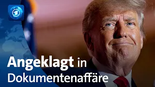 Anklage gegen Trump nach Beschlagnahmung von Geheimdokumenten