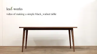 leafworks ... making a simple black_walnut table