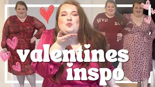 PLUS SIZE VALENTINES OUTFIT INSPO | bloomchic fashion try on haul | 2024