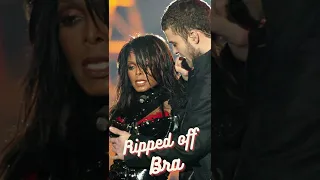 Justin Timberlake ripped off Janet Jackson's bra... | celebrity facts #shorts #facts