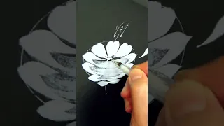 Как нарисовать Розу маслом | How to paint a Rose in Oil #shorts