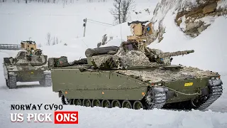 Finally | Norway Cv90 Combat Vehicle for Ukraine - How Powerful is Combat Vehicle 90 Hägglunds