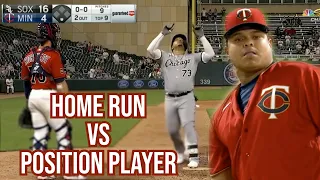 Big Homer on a 3-0 pitch vs a position player in a blowout, a breakdown