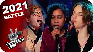 Tate McRae - You Broke Me First (Egon/Johanna/Arthur) | The Voice Kids 2021 | Battles