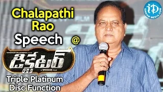 Dictator Movie || Chalapathi Rao Speech At  Dictator Triple Platinum Disc Function || Balakrishna