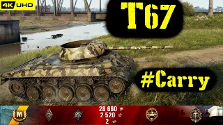 World of Tanks T67 Replay - 7 Kills 2.4K DMG(Patch 1.6.1)