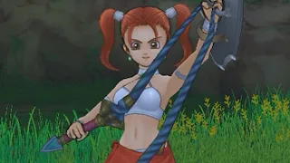Dragon Quest 8: Jessica - Whip Use Animation