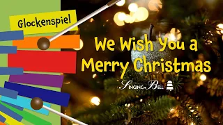 How to Play We Wish You a Merry Christmas on the Glockenspiel / Xylophone | Easy Christmas Tutorial