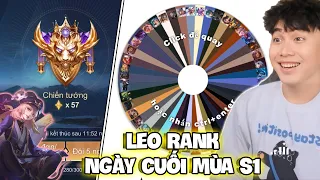 VUX LEO RANK CHIẾN TƯỚNG 57 SAO NGÀY CUỐI MÙA S1 RANDOM 117 TƯỚNG LIÊN QUÂN MOBILE