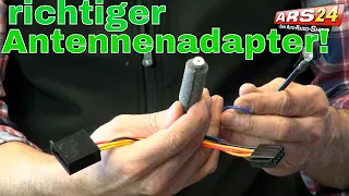 Welche Antennenadapter benötige ich für mein Autoradio? Fakra-Stecker und andere Adapter!