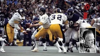 Super Bowl IX Steelers vs Vikings - Fleming & Cope Dubbed w/TV Broadcast