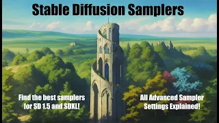 Stable Diffusion Samplers - Which samplers are the best and all settings explained!