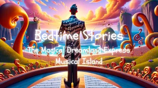 Bedtime Audio Stories | The Magical Dreamland Express - Musical Island | Best Sleep Stories For Kids