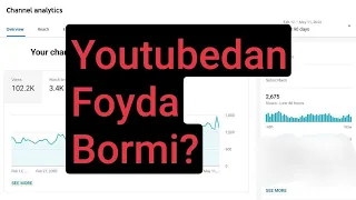 Youtubedan foyda bormi? #amerikakanalochish #prosmotrkopaytirish #viral #amerika