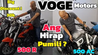 Pinaka Sulit na 500cc Big Bike - Affordable Price VOGE 500 models- May Promo pa + Specs at Feature
