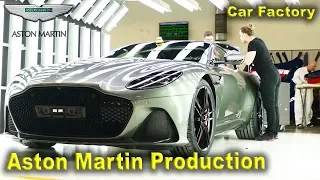 ASTON MARTIN Factory Tour l Vantage Production, Rapide Production, DBS Production, DB11 Production