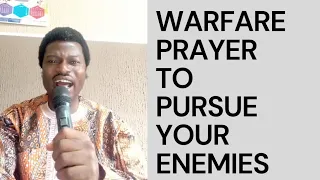 WARFARE PRAYER TO PURSUE, OVERTAKE,AND RECOVER ALL FROM YOUR ENEMIES | RECOVER ALL BY FIRE 🔥🔥🔥🔥