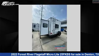 Beautiful 2022 Forest River Flagstaff Micro Lite Travel Trailer RV For Sale in Denton, TX