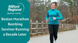 Boston Marathon Bombing Survivor Running to Support Milford Regional Medical Center a Decade Later