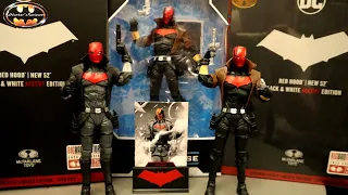 McFarlane DC Multiverse Red Hood Black & White Accent BBTS New 52 Action Figure Review