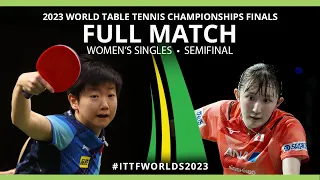 FULL MATCH | SUN Yingsha vs Hina HAYATA | WS SF | #ITTFWorlds2023