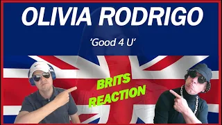 FIRST TIME HEARING -Olivia Rodrigo -Good 4 U (BRITS REACTION!!)