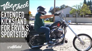 Vibe Check - Extended Kickstand For Ervin's Sportster