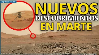 NOTICIAS DE MARTE descubrimientos en marte NOTICIAS de hoy PERSEVERANCE marte HELICÓPTERO INGENUITY