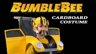 Bumblebee Movie Costume made of Cardboard