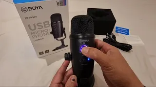 BOYA BY-PM500 USB MICROPHONE | UNBOXING AND REVIEW