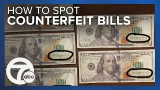 Spot the signs: Counterfeit bills showing up across metro Detroit