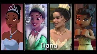 Princess Tiana Evolution (2009-2024)