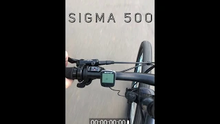 Велокомпьютер Sigma 500 неисправен. Заменили по гарантии на новый.